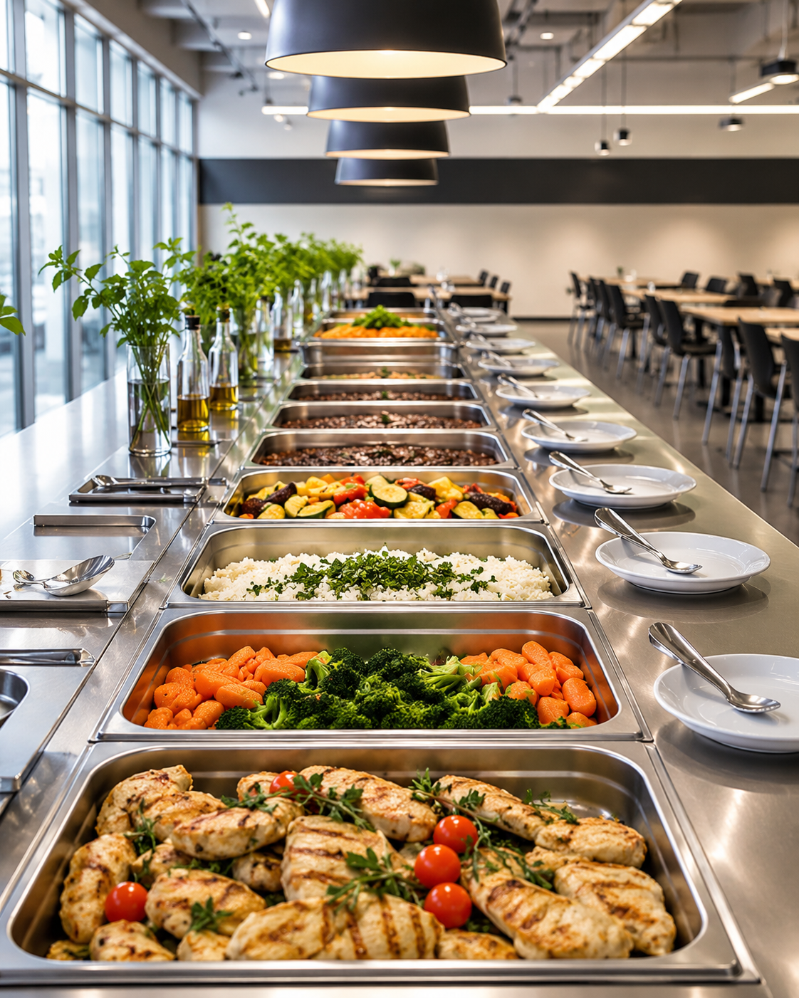 Buffet corporativo Sempre Nutri